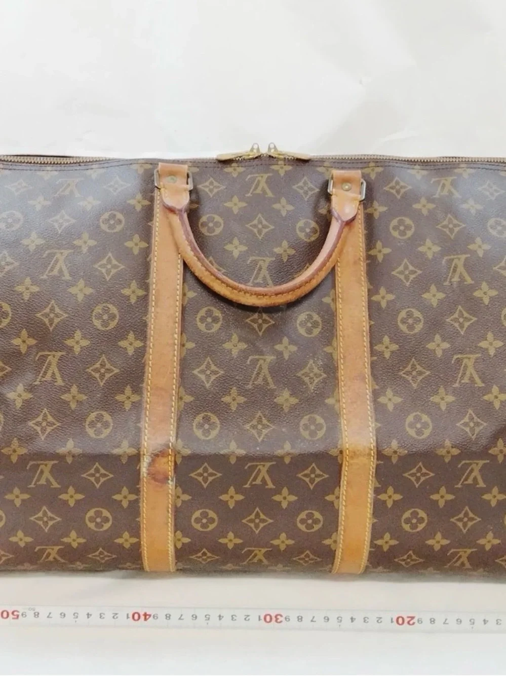 Louis Vuitton Monogram Travel Duffel Boston Bag Keepall 60